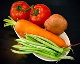 Hình bước làm 1 của món Salad Cá Hồi Áp Chảo