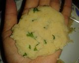 A picture of step 3 of Coconut surprise.