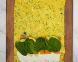 Foto del paso 3 de la receta: Rollitos de calabacín con salmón