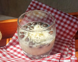 Foto langkah ke 4 dari resep Es Susu Selasih Keju Biskuit.