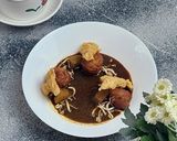 Foto langkah ke 3 dari resep 596. Rawon Bakso.