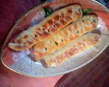 A picture of step 6 of Caterpillar bread.