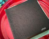 Foto langkah ke 7 dari resep Brownies Coklat Kukus (aroma blueberry).