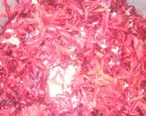 A picture of step 2 of Beetroot Halwa.