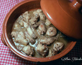 Foto del paso 16 de la receta: Pollo en salsa de ajos con patatas fritas