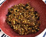 A picture of step 8 of Dry Fruit Laddu.