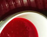 A picture of step 3 of Beetroot juice.