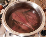 Foto del paso 2 de la receta: Cazuela de Ventresca de bonito, con tallarines partidos y patatas