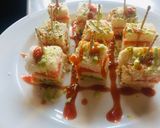 A picture of step 3 of Paneer sandwich bites.