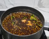 Foto langkah ke 5 dari resep Bubur Kacang Hijau topping kelapa muda.