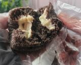 Foto langkah ke 8 dari resep Bolu Ketan Hitam Keju Lumer #628.