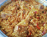 Foto del paso 3 de la receta: Arroz con muslos de pollo 🐔