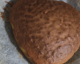 Foto del paso 4 de la receta: Tarta corazón, bizcocho de yogurt de limón... Locura chocolate y frutas