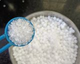 A picture of step 1 of Sabudana.