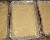 A picture of step 5 of Basbousa.