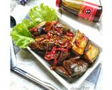 Foto langkah ke 5 dari resep Terong Saus Tiram.