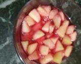 A picture of step 2 of Frozen Muskmelon Pepsicles in RoohAfza.