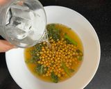A picture of step 5 of Orange 🍊 Pani With Roasted Puri & Potato 🥔 Chana Filling.