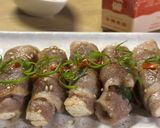 香辣紫蘇豆腐肉捲的食譜步驟5照片