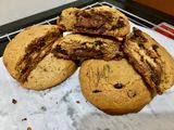 Nutella - Chocolate & Butternut Chocochips Monster Cookies (No MIXER) 🍪🍪