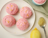 A picture of step 17 of Raspberry Lemonade Cupcakes.