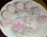 A picture of step 1 of Rose flavoured steamed sandesh.