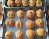 Foto langkah ke 10 dari resep Soes/Kue Sus isi Vla Vanilla.