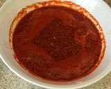 A picture of step 2 of Red chilli chutney.