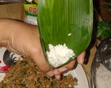 Foto langkah ke 5 dari resep Bacang Ketan Isi Ayam.