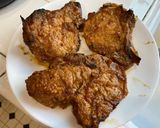 A picture of step 4 of Pork Chops with Tamarind and Ginger.