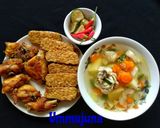 Foto langkah ke 6 dari resep Sup ayam keluarga ku.