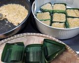Foto langkah ke 4 dari resep Ketan pisang bungkus takir.
