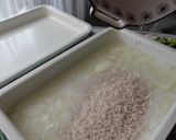 干貝明太子燉飯的食譜步驟2照片