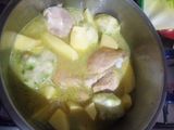 بطاطا بالجلبانة (بالبازيلا) والقرنون