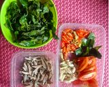 Foto langkah ke 2 dari resep Pepes tahu teri simple favorit.