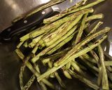 A picture of step 1 of Thai Soldier Long Beans.