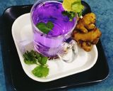 A picture of step 1 of Butterfly pea Flower Tea ☕ Healthy Drink 🍻.