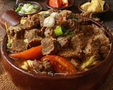 Foto langkah ke 7 dari resep Tongseng Kambing Tanpa Santan.