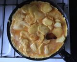 Foto del paso 5 de la receta: Tortilla rellena con papas al horno