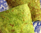 Foto del paso 5 de la receta: Crepes verdes con pollo al verdeo super light 🍗🌮🍵❤️