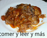 Foto del paso 4 de la receta: Manitas de cerdo guisadas en salsa de tomate