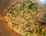 A picture of step 9 of Egg Methi Matar Malai.