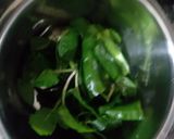 A picture of step 2 of Garlic chutney.