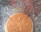 पपीता केला स्मूदी(papita kela smoothie recipe in hindi) रेसिपी चरण 3 फोटो