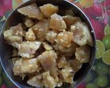 A picture of step 1 of Jaggery(gur) Thepla with Moth Beans.