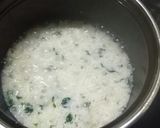 A picture of step 4 of Rice with potato and spinach.
