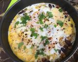 A picture of step 6 of Peri Peri Egg Beans.