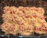 A picture of step 15 of Stuffed Eggs with Meat, Gratinated with Bechamel.