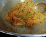 A picture of step 4 of Kaddu ka bharta (Pumpkin subji).