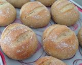 A picture of step 9 of Bakery-style Holiday Dinner Rolls (Weizenmisch Brötchen).